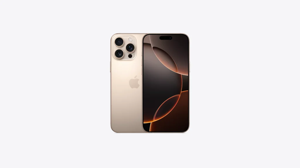 گوشی iphone 16 pro 256 ZAA DESERT