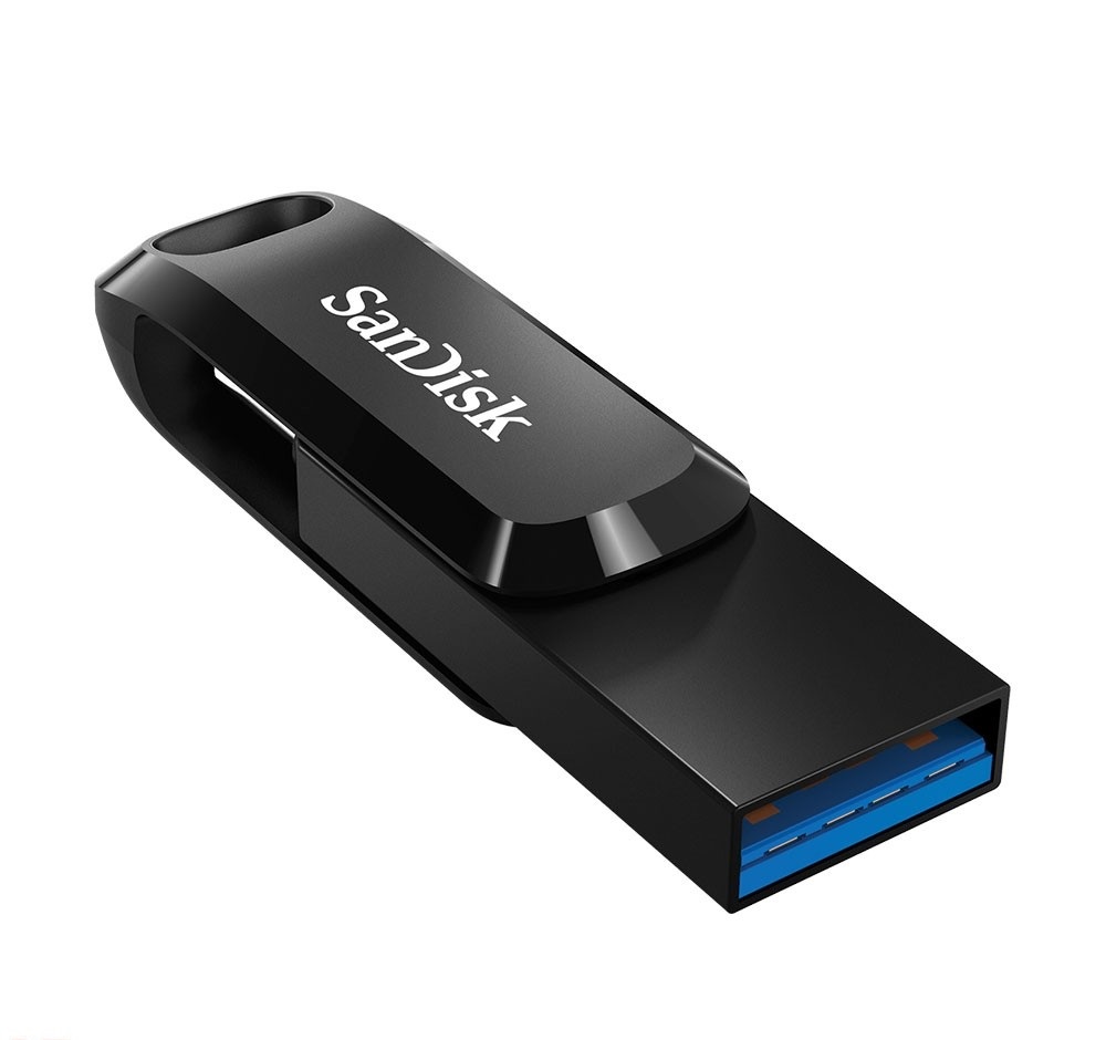 فلش sandisk ultra مدل Dual Drive Go Usb Type-c ظرفیت ۳۲ گیگابایت اورجینال