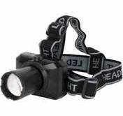 چراغ شارژی پیشانی هدلایت زوم دار حرفه ای LED جیپاس مدل GHL51086Z