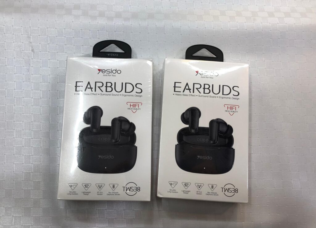 ایرپود yesido مدل tws38 مشکی