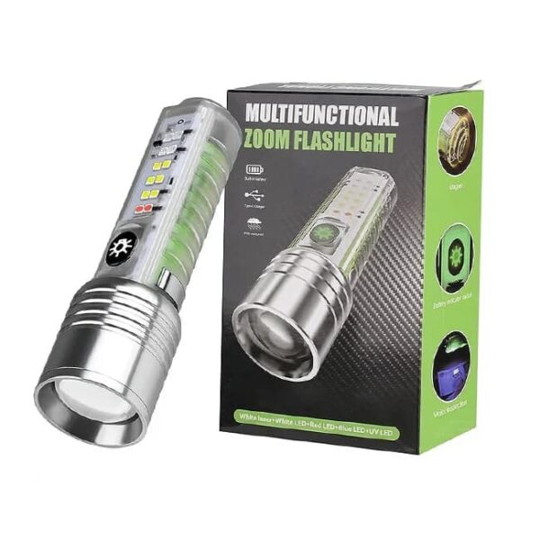 چراغ قوه دستی مدل  520A MULTIFUNCTIONAL