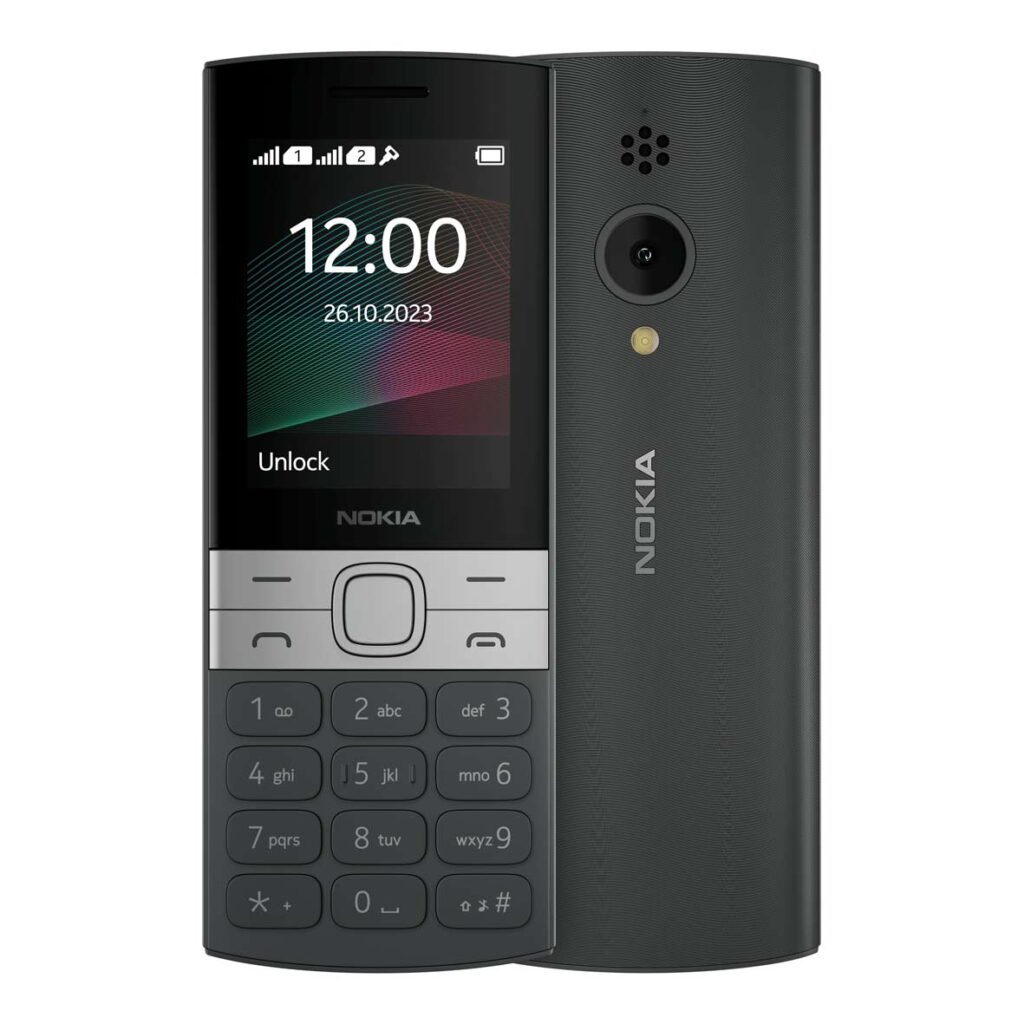 گوشی موبایل Nokia مدل ۲۰۲۳-۱۵۰ دو سیم کارت مشکی