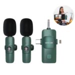 میکرفون بی سیم یقه ای گرین لاین GREEN LION 3IN1 MICROPHONE