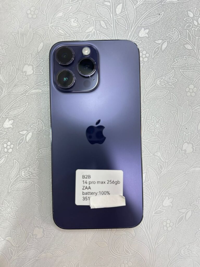 گوشی ایفون مدل ۱۴ پرومکس رنگ بنفش
