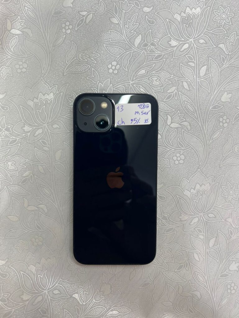 گوشی ایفون مدل ۱۳ نرمال رنگ سرمه ی