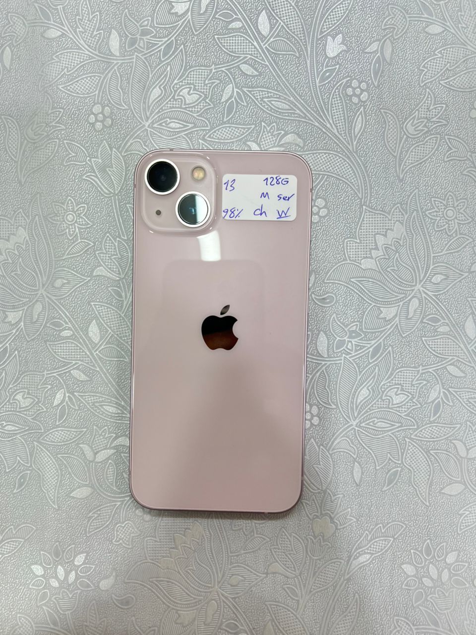 گوشی ایفون مدل ۱۳ نرمال رنگ  صورتی