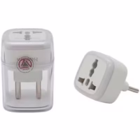 مبدل دو شاخه‌ برق و محافظ ولتاژ هادرون مدل a10-1