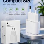 اداپتور دو پین اپل 25W POWER ADAPTER A2347 USB-C