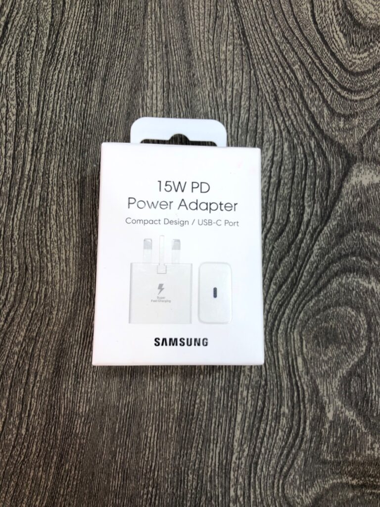 آداپتور سه پین سامسونگ مدل EP-T1510NWEGEU سفید ۱۵w PD POWER ADAPTER USB-C