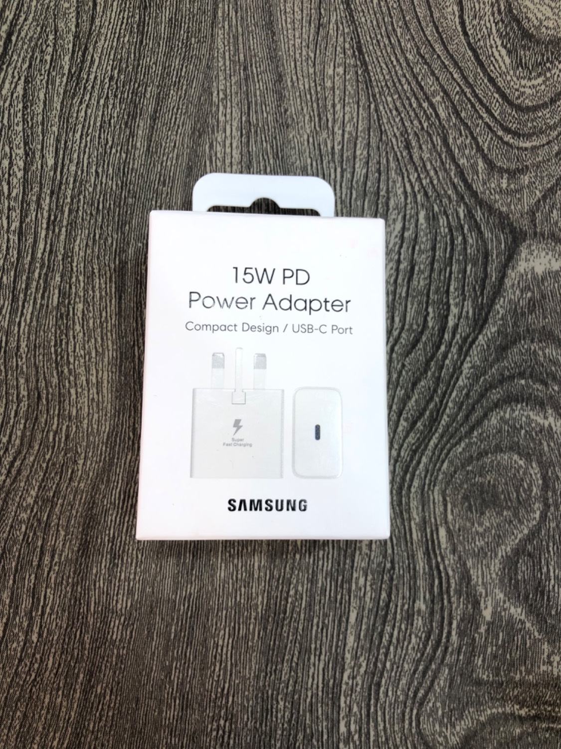 آداپتور سه پین سامسونگ مدل EP-T1510NWEGEU سفید ۱۵w PD POWER ADAPTER USB-C