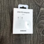 آداپتور سه پین سامسونگ مدل EP-800NBEGWW سفید 25w PD POWER ADAPTER USB-C