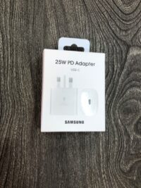 آداپتور سه پین سامسونگ مدل EP-800NBEGWW سفید ۲۵w PD POWER ADAPTER USB-C