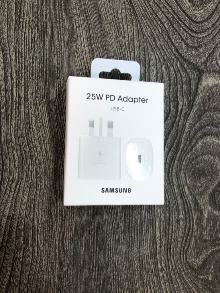 آداپتور سه پین سامسونگ مدل EP-800NBEGWW سفید ۲۵w PD POWER ADAPTER USB-C