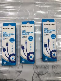 کابل شارژز آیفون مدل KINGSTAR K67i USB LIGHTNING