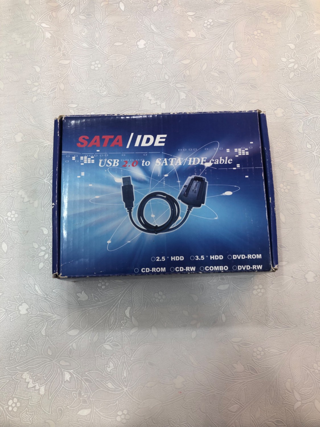 تبدیل USB به SATA و IDE با آداپتور