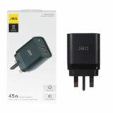 شارژر دیواری فست و PD دو پورت JBQ مدل WC-606B 45W مشکی